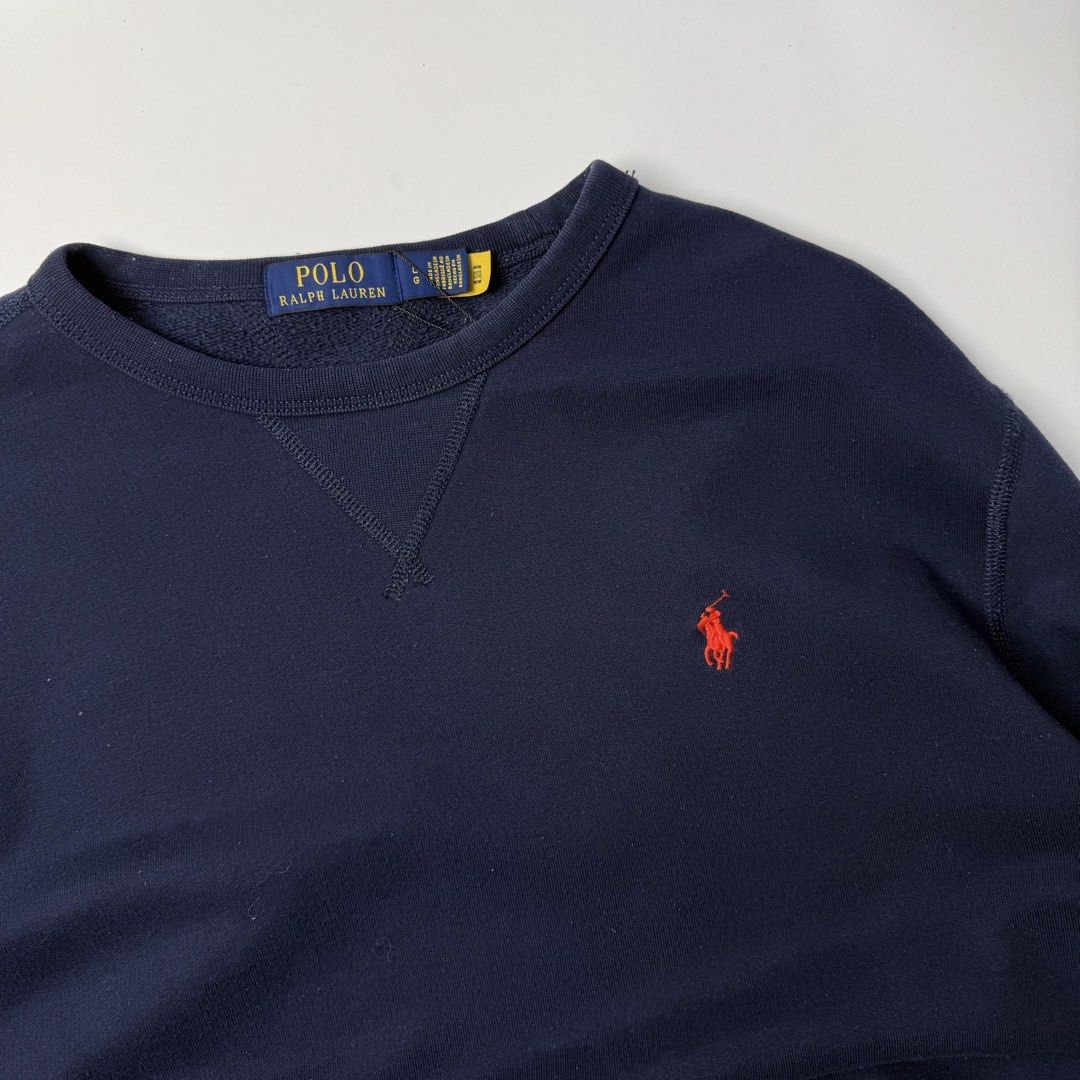 Polo Ralph Lauren Crewneck (Category: Tshirts & Polo Shirts ) located in Quezon City. Submitted by beastmnl (Listing ID 1464043769, Image 2). Description: Dimension 25.5 width 28.5 length .
