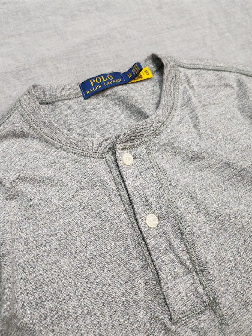 polo ralph lauren henley longsleeve pullover (Category: Tshirts & Polo Shirts ) located in Baguio. Submitted by used_clothing2600 (Listing ID 1464080606, Image 3). Description: polo ralph lauren henley longsleeve pullover size xs excellent condition width 18 length 27.5 shoulders 15.5 sleeve length 26 P 1,480.