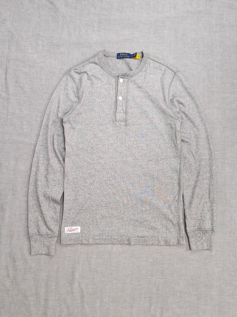 polo ralph lauren henley longsleeve pullover (Category: Tshirts & Polo Shirts ) located in Baguio. Submitted by used_clothing2600 (Listing ID 1464080606, Image 1). Description: polo ralph lauren henley longsleeve pullover size xs excellent condition width 18 length 27.5 shoulders 15.5 sleeve length 26 P 1,480.