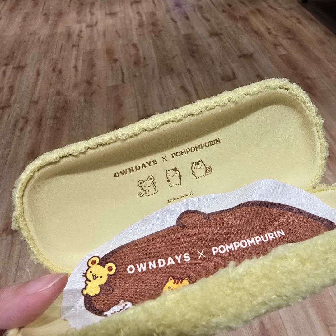 POMPOMPURIN X OWNDAYS EYEGLASS CASE (Category: Stationery & School Supplies) located in San Juan City. Submitted by jasonsshopee (Listing ID 1464062584, Image 3). Description: .