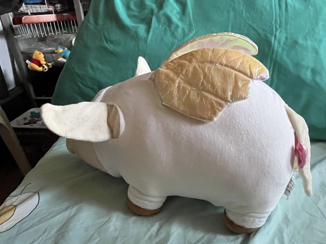 Poogie pig angel w pink bow #3 (Category: Plushies & Soft Toys) located in Paranaque City. Submitted by bonsaiart (Listing ID 1464043414, Image 3). Description: Good as new 1950(fixed)+ sf Payment first policy (gcash/ paymaya) Shipping ONLY (J&t) NO TO COD NO TO MEETUP NO TO COP (LBC) No breaking of set or bundle.