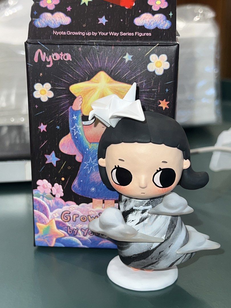 Popmart Nyota (Category: Designer & Blind Box Toys) located in Caloocan City. Submitted by yangxoni (Listing ID 1464026402, Image 1). Description: ₱450 - Brand new, fresh pull - Can trade to other nyotas.