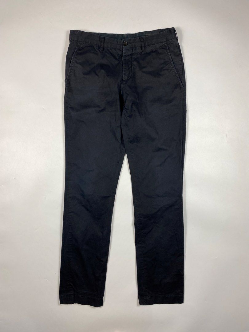 Prada - Black Tab Trouser Pants (Category: Trousers) located in Iloilo. Submitted by s3condh4nd. (Listing ID 1463975467, Image 1). Description: Tagged Size : 46 Condition : 9.5/10 Dimensions Waist - 32 Length - 42 Inseam - 31 Hem - 7 Condition : This item is used , Please don’t expect if it is like brand new. Measured : Laid Flat by Inches Payment : GO TYME / BPI.