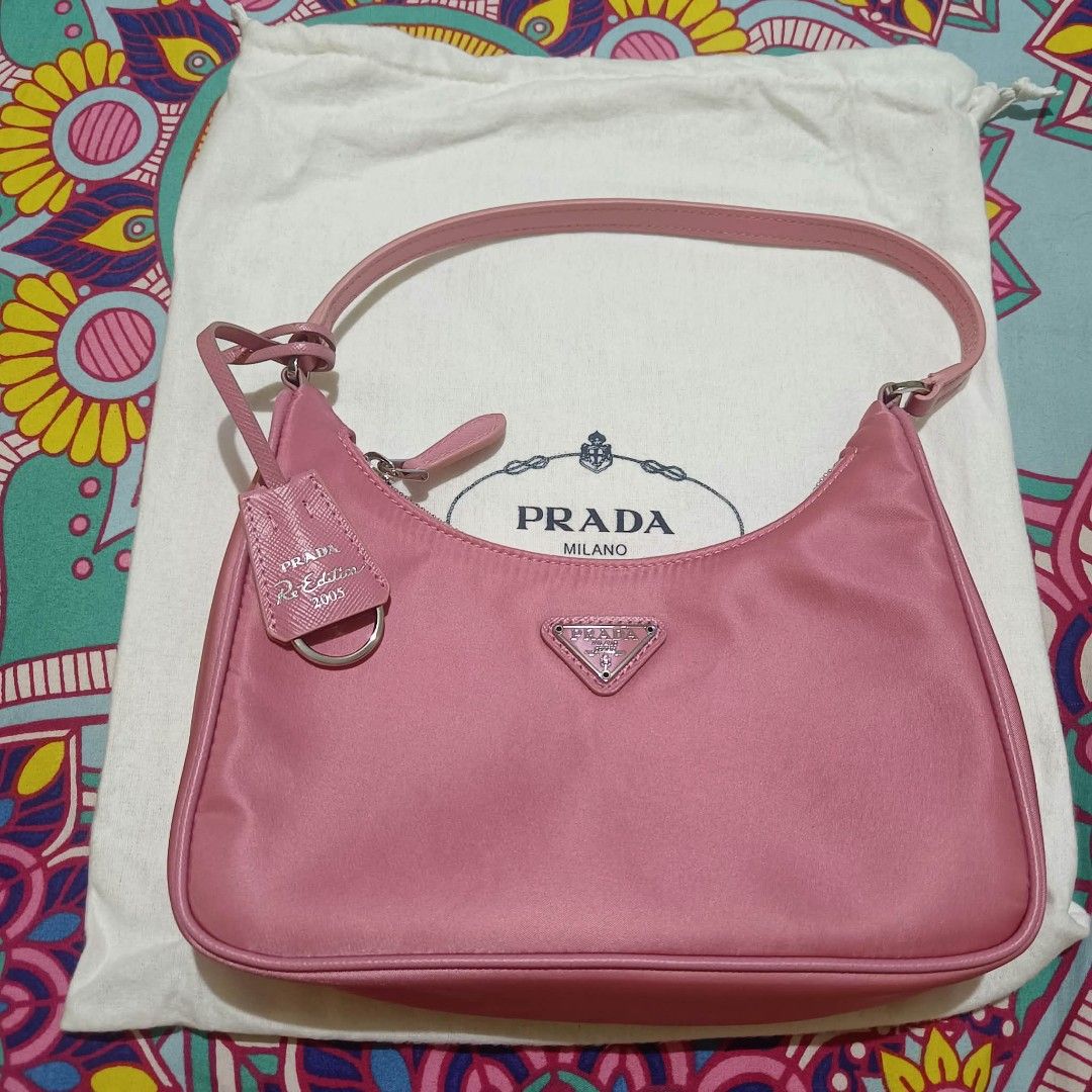 Prada re edition (Category: Luxury Bags & Wallets) located in Manila. Submitted by celinegucciluxuryitem (Listing ID 1463989535, Image 3). Description: Prada re edition bag complete.