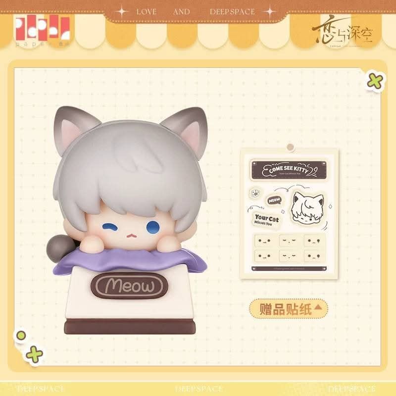 [PRE ORDER] Official Love and Deepspace Kitten Series Keycaps (Category: Other Merchandise) located in Santa Rosa. Submitted by dmrnsm (Listing ID 1464083545, Image 3). Description: •₱650 each | PAY AS YOU ORDER ONLY, DOWNPAYMENTS ARE UNAVAILABLE •authentic from infold papergames merch china •inclusions: - 1 keycap - 1 light up switch tester - 1 metal keychain - 1 sticker sheet •available male leads: xavier, zayne,rafayel, sylus and caleb •STOCKS