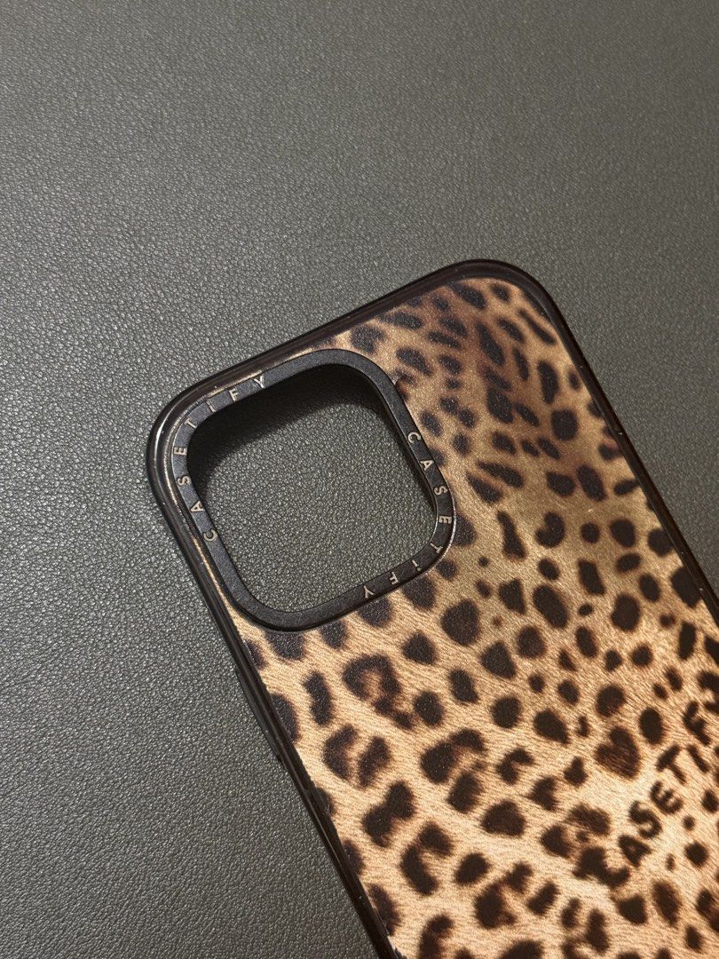 Preloved Casetify Impact Case iPhone 16 Pro Max (Category: Cases & Sleeves) located in Mabalacat. Submitted by jenjencarambas (Listing ID 1464033005, Image 1). Description: Brand: Casetify Model: Impact Case Feature: MagSafe Compatible Compatibility: iPhone 16 Pro Max Color: Stylish leopard print design - Bought from Singapore - Good condition MOP: BPI, Maya, and GCash Delivery: J&T or meetup at SM Clark Pampanga.