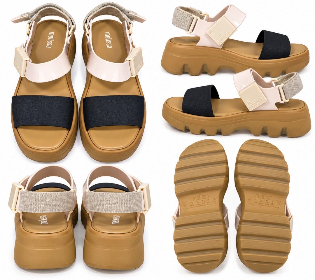 Preloved Melissa Kick Off Size 8 (Category: Sandals) located in Pasig City. Submitted by msdealsstyles (Listing ID 1464126700, Image 1). Description: Preloved Melissa Kick Off Sandals Size 8 Excellent Used Condition.