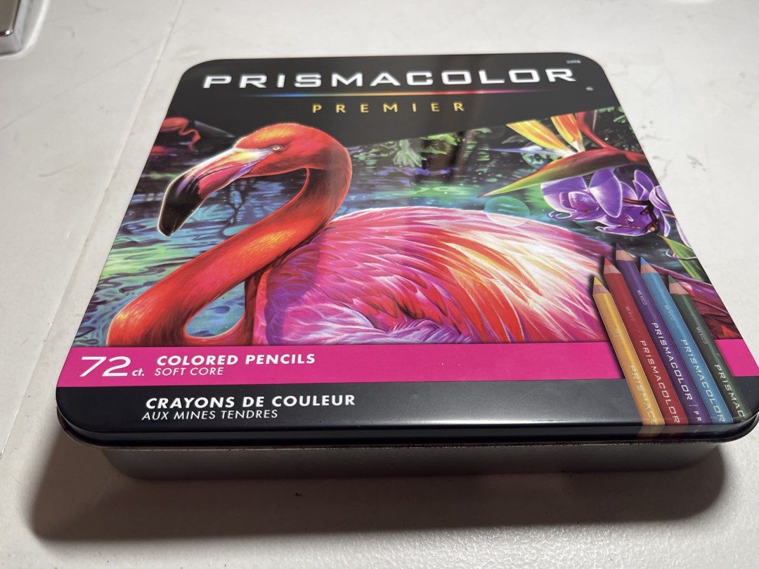 Prismacolor Premier 72 Colored Pencils Soft Core Tin Set (Category: Craft Supplies & Tools) located in Mandaluyong City. Submitted by manilasyoungstunna (Listing ID 1464028950, Image 2). Description: GOOD AS NEW, barely used Rfs: don’t need it og price online 6k+ Open for negotiation - Set of 72 Prismacolor Premier colored pencils - Soft core variety, perfect for artists and hobbyists - Pencils are organized and ready for use - Includes a wide ra