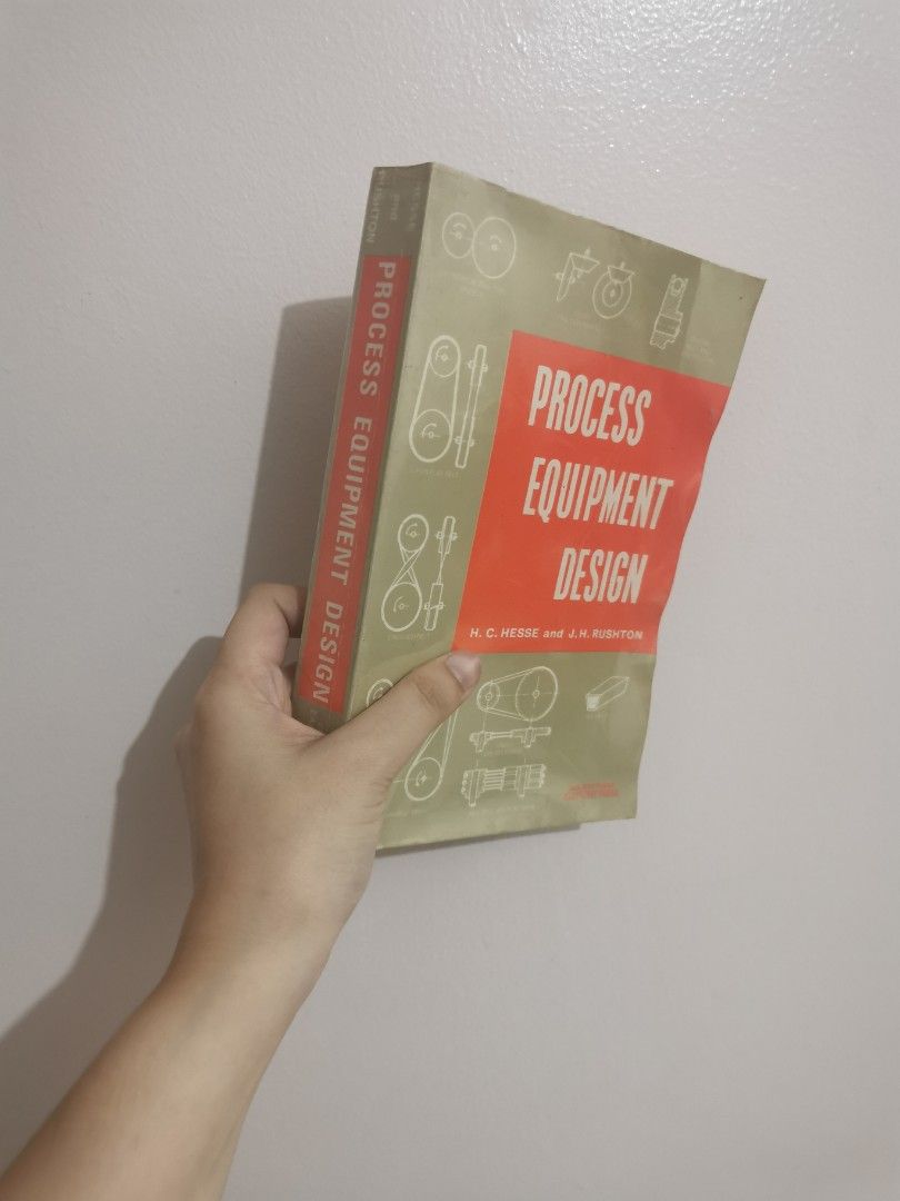 Process Equipment Design (Category: Textbooks) located in Pasig City. Submitted by rialuna_fire (Listing ID 1463967966, Image 1). Description: .