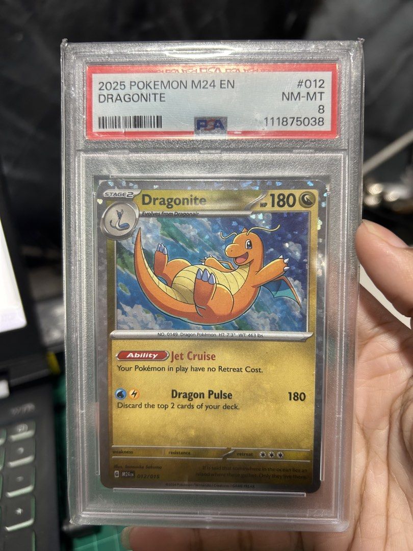 Dragonite 012/015 (Category: Graded Singles) located in Manila. Submitted by rodelyn_alvarez (Listing ID 1463825302, Image 3). Description: .