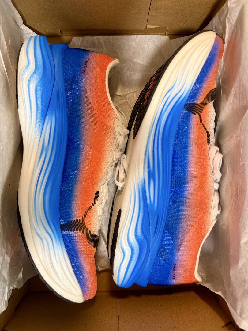 Puma Deviate NITRO™ Elite 3 Ekiden (Category: Sneakers) located in Makati City. Submitted by impactclothingph (Listing ID 1464077310, Image 3). Description: Puma Deviate NITRO™ Elite 3 Ekiden Size: 10.5 US / 9.5 UK / 44 EUR / 28.5 CM SRP: 13,800 Selling Price: 8,000 Used 2x only for thread mill jog. No original box, natapon na. Replacement box will be provided. RFS: Incorrect size 📍Location: Makati City, NCR 💳 Payment: BPI | Maya | GCash.
