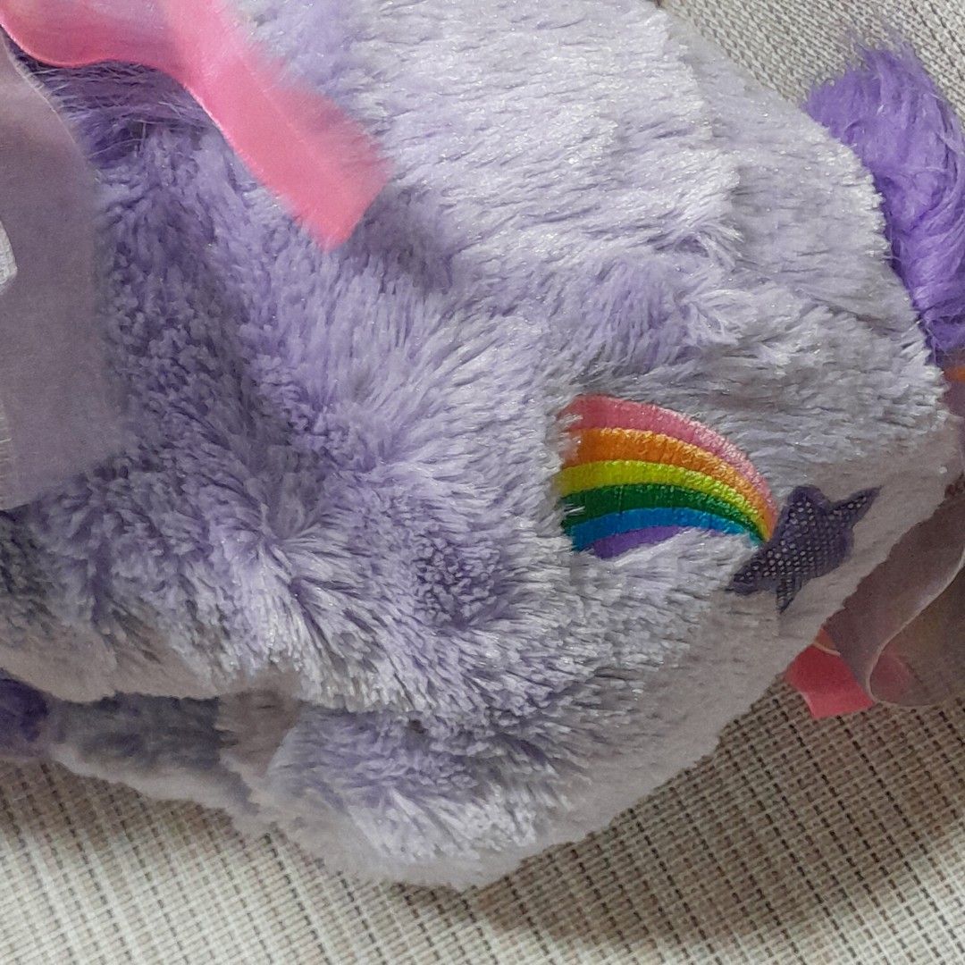 Purple Unicorn Plush (Category: Infant Playtime) located in Las Pinas. Submitted by 84vintage (Listing ID 1463965775, Image 3). Description: As Is Where Is Only. Actual photos posted. Please examine them carefully as they are part of the description. --📌 MUST READ Before Dealing with us 📌-- ⚠️Price is posted. No lowballs please. ⚠️Vintage items are only sold As Is Where Is. If you want new items without any flaws, you can buy at the mall. Pleas