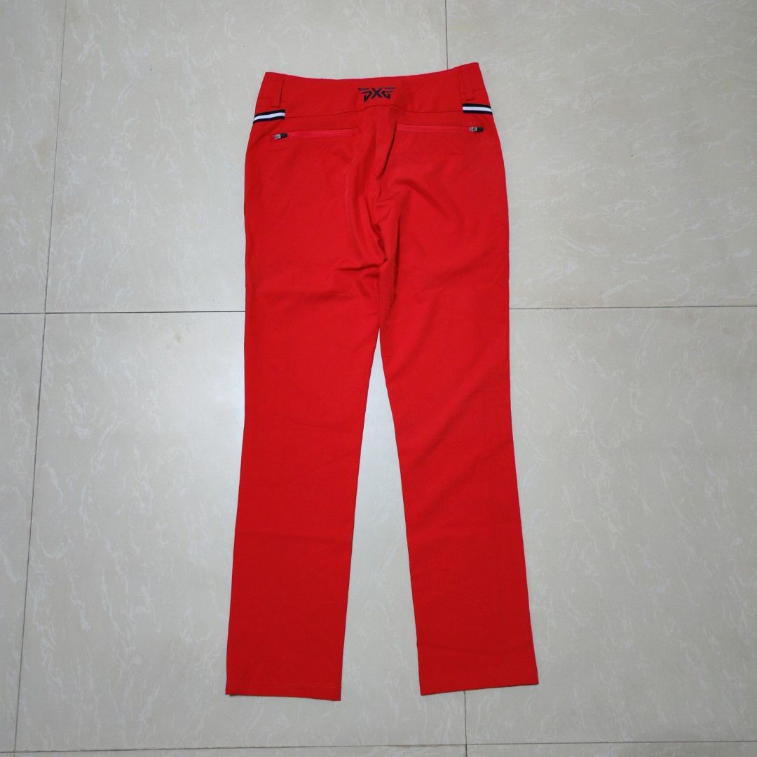 PXG, w.angle, Puma Golf Pants & Skirts (Category: Golf) located in Manila. Submitted by ryandip88861707 (Listing ID 1464072174, Image 3). Description: - Bundle includes 5 women's golf apparel items. - Red PXG pants - White W.Angle pants - White Puma pants - Pink W.Angle skirt - White pleated skirt - All items are women's sizes and perfect for the golf course..