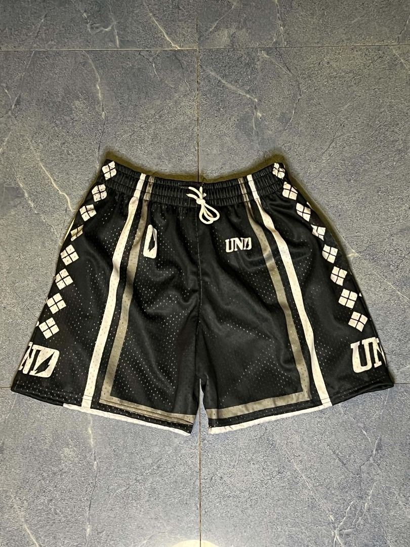 Quality Mesh Shorts (Category: Shorts) located in Caloocan City. Submitted by batsarjay (Listing ID 1464088635, Image 1). Description: High-quality mesh shorts - Breathable and comfortable fabric - Available in multiple designs - Ideal for basketball, gym, or everyday wear - Stylish streetwear fashion Details : • 16.5 inches length • Up 26 to 44 waistline • 23 leg hole • W/ eyelet & Metal tip • Double Lining Aircool fabric • Double stitch • W/ tw