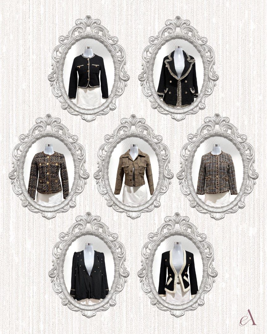 Quality Tweed Blazer (Category: Coats, Jackets and Outerwear) located in Manila. Submitted by amorelle.closet (Listing ID 1463977707, Image 1). Description: PART 5 ✨ Code: 022 - 023 - 024 - 038 - 039 - 040 - 041 - (Please read!) NEW MINERS: Please send your complete details before we acknowledge your comment. No order form = Your comment will be considered invalid. IMPORTANT REMINDERS FOR BUYERS: — Comment MINE + CODE | LOCK + CODE. — Code, Sizes