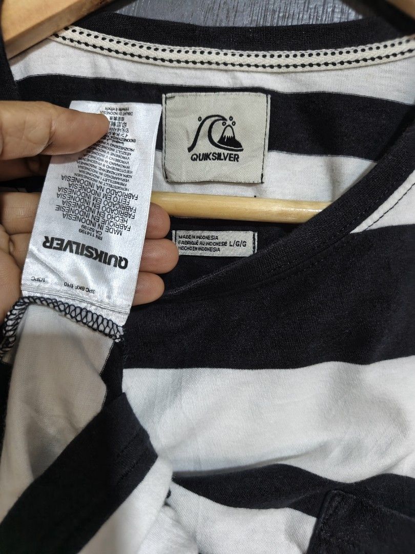 Quiksilver Shirt (Category: Activewear) located in Tacurong. Submitted by lyjetbrandedfinds_1827 (Listing ID 1463972199, Image 3). Description: M-L as new.
