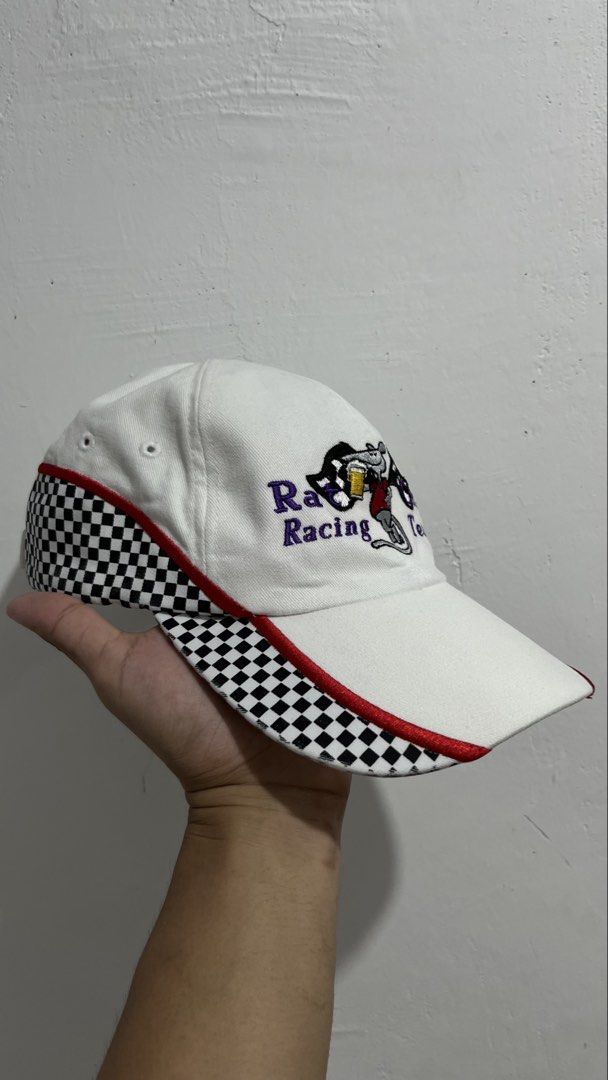 Racing cap (Category: Caps & Hats) located in Pasay City. Submitted by vintagearchive28 (Listing ID 1464031322, Image 1). Description: Apoy flame vibes.