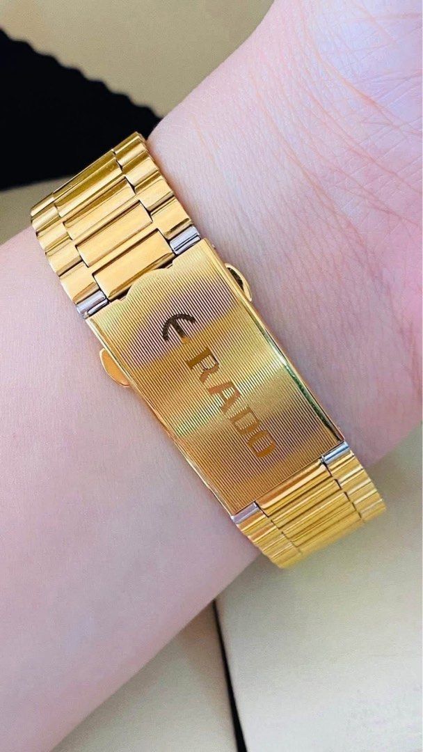 Rado Diastar Automatic Watch (Category: Women's Watches) located in Manila. Submitted by annafinds (Listing ID 1464059058, Image 2). Description: ₱41,800 Auth Rado Diastar Automatic Watch for Men’s -35mm Case Size -Sapphire Glass -Swiss Made -Stainless Steel -Automatic Movement -Small to Large Wrist Size -With Provided Box -In Excellent Condition 📌Disclaimer:📌 I Claim to be a Legit Watch Reseller. All Products, Names, Brands, and Logos are owne