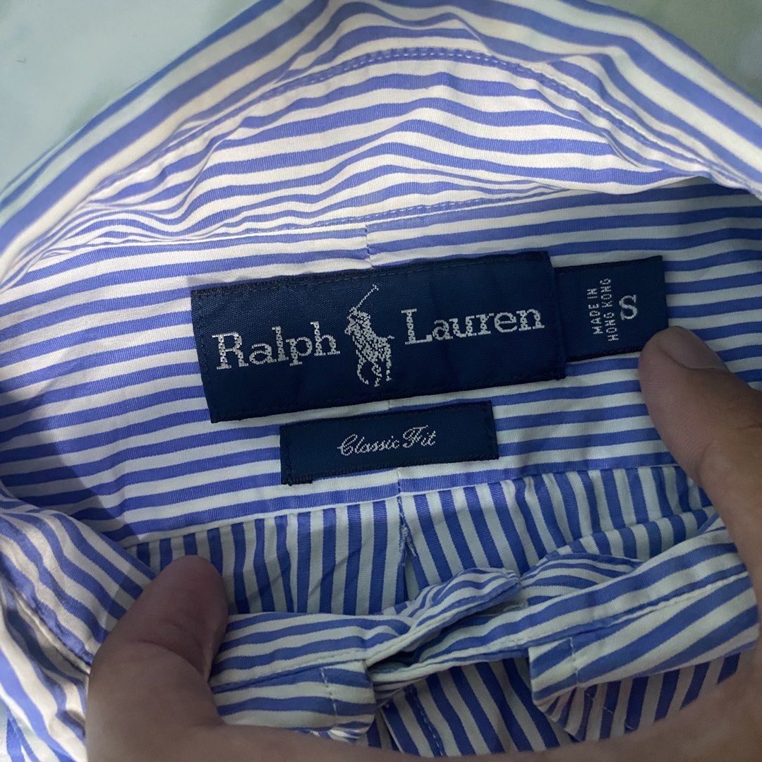 Ralph lauren (Category: Luxury Apparel) located in Digos. Submitted by thriftnigoy (Listing ID 1464010074, Image 3). Description: RALPH LAUREN PM📥 Dimes: inches Width 21 length: 29 Best fit medium - Excellent condition - color rate 10 - no issue.