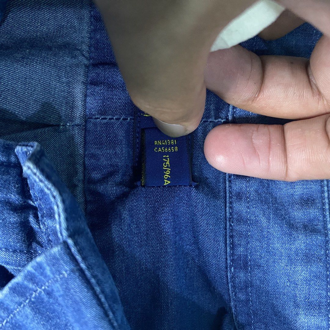 Ralph lauren (Category: Luxury Apparel) located in Digos. Submitted by thriftnigoy (Listing ID 1464012406, Image 3). Description: RALPH LAUREN PM📥 Dimes: inches Width 21 length:29 Best fit medium - Excellent condition - color rate 9.9 - no issue.