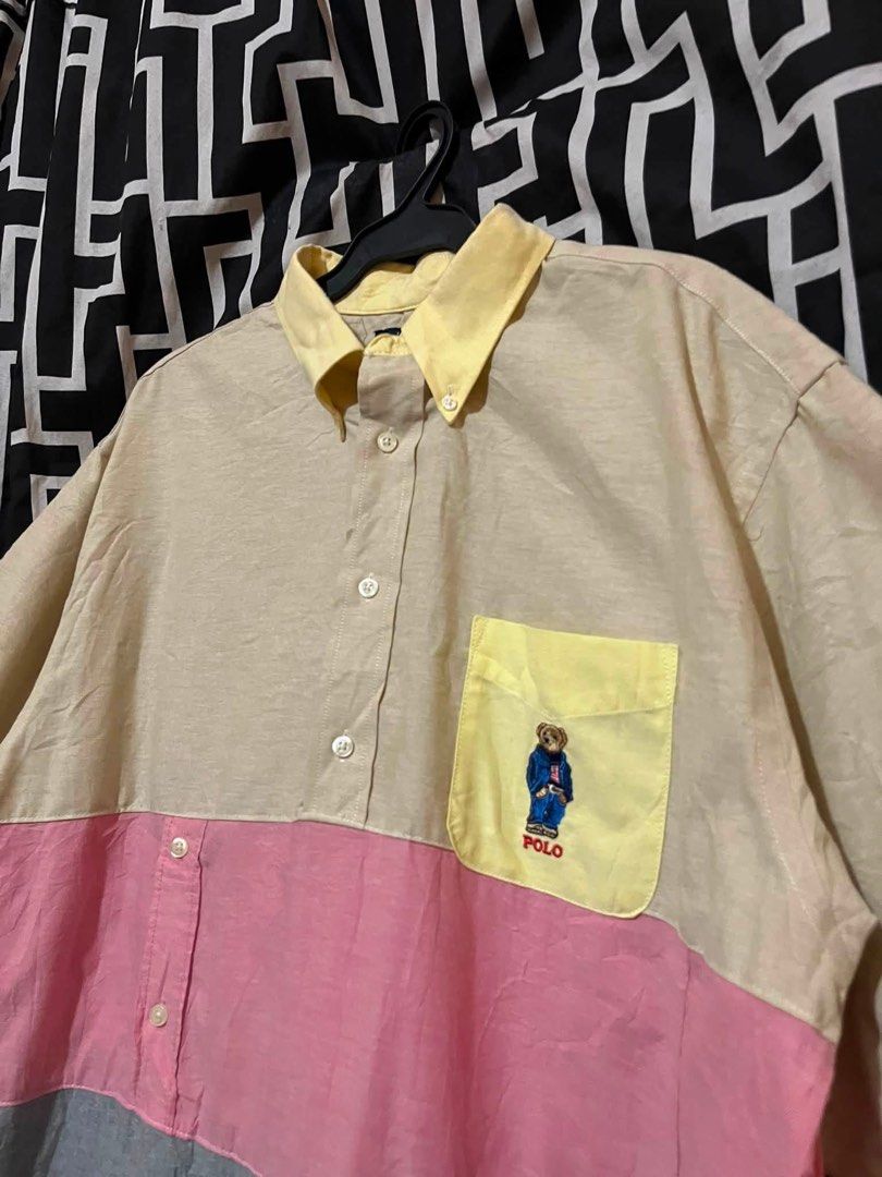 Ralph Lauren Polo Bear (REWORKED) (Category: Activewear) located in Manila. Submitted by bibiies2.0xghettothrift (Listing ID 1463962508, Image 2). Description: Ralph Lauren Polo Bear (REWORKED) Details W25 L30 Xl ₱850 Loc.Baclaran Paranaque.