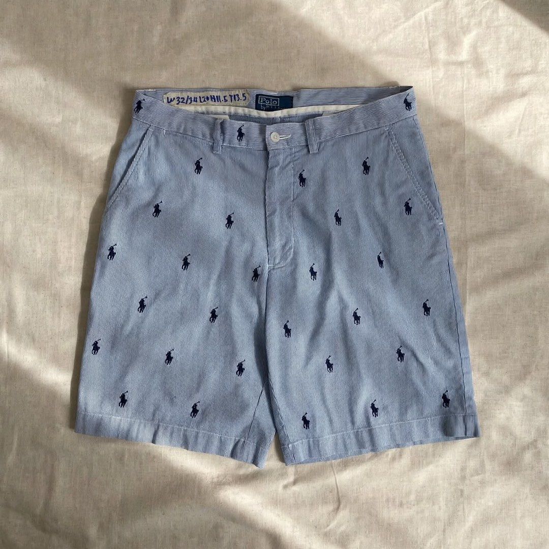 Ralph lauren short (Category: Luxury Apparel) located in Digos. Submitted by thriftnigoy (Listing ID 1464033989, Image 1). Description: Ralph lauren AOP (silvertag) PM📥 Dimes: inches 33 waist: 20 length: 14 tigh: 11 leg open: - Excellent condition - color rate 9.9 -.