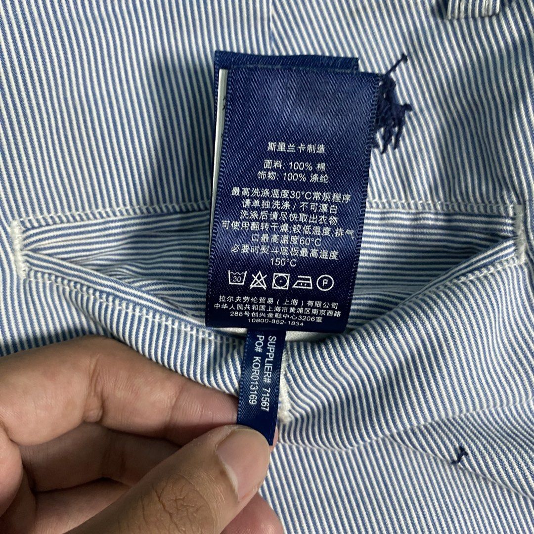 Ralph lauren short (Category: Luxury Apparel) located in Digos. Submitted by thriftnigoy (Listing ID 1464033989, Image 3). Description: Ralph lauren AOP (silvertag) PM📥 Dimes: inches 33 waist: 20 length: 14 tigh: 11 leg open: - Excellent condition - color rate 9.9 -.