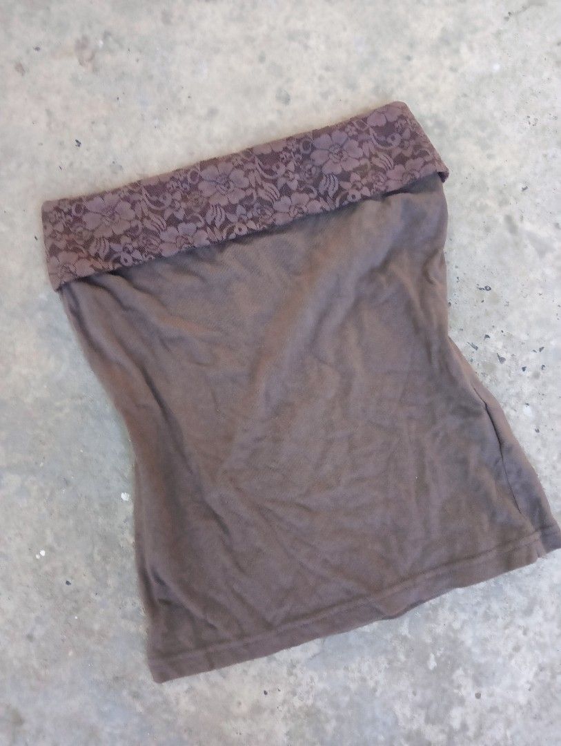 Random Y2K tops (Category: Others Tops) located in Subic. Submitted by gentlecloud-8030a3 (Listing ID 1463951489, Image 3). Description: Random Y2K tops brown design mesh brown flower size Small 250+ship.