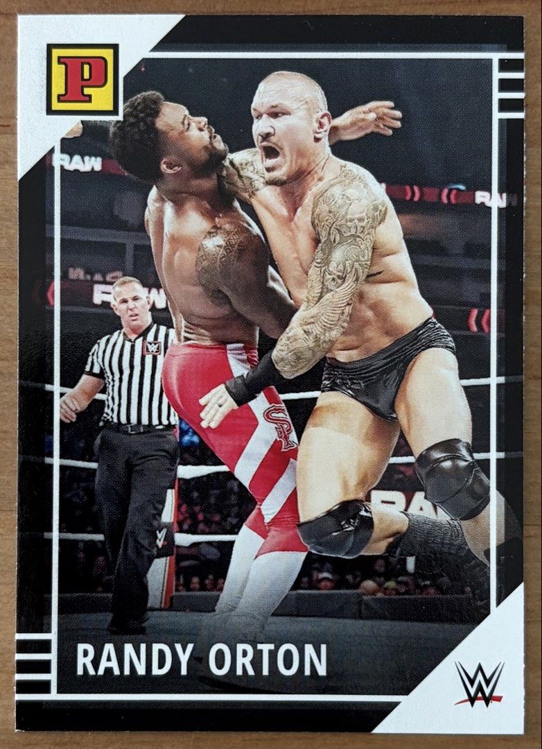 Randy Orton | WWE Cards ~ Panini '22 (Category: Raw Singles) located in Makati City. Submitted by cardlab (Listing ID 1464131955, Image 1). Description: Items are 💯 authentic/original/legit. About The Card: • 2022 Panini • Card No. 16 FOR: • Cards ₱99 and below with Card Sleeves • Cards ₱100 and up with Used Toploader • ₱10 for Bnew Tops Packaging (If Shipping): ✔️ Plastic cover ✔️ Cardboard ✔️ Bubble wrap NOTE: • Cards are raw • Cards may have 