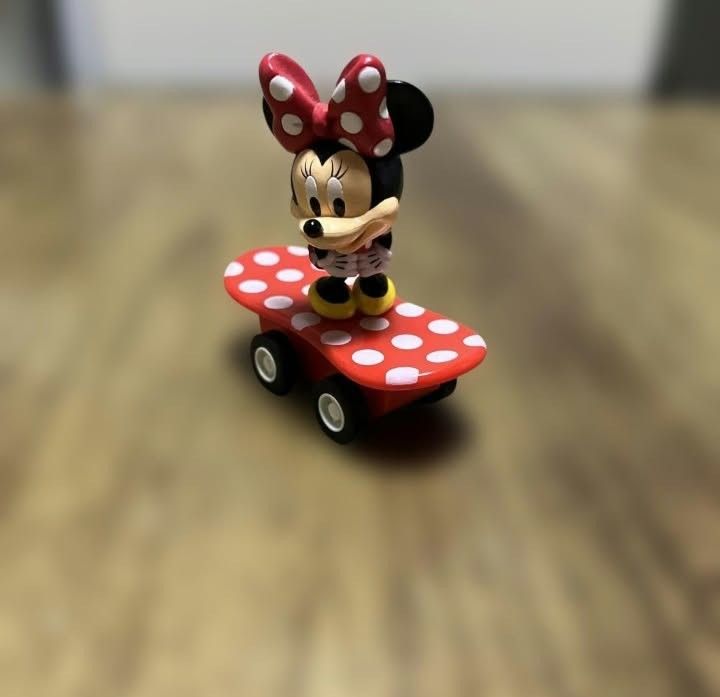 Rare Discontinued Disney Skateboard Pullback Toys (Category: Kids Toys) located in Manila. Submitted by aacollect.ph (Listing ID 1463943950, Image 3). Description: 850 each Mickey 850 Minnie 850 Donald 850.
