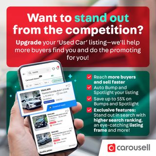 (Category: ) located in . Submitted by carousell_promote (Listing ID 1463952016, Image 1). Description: .