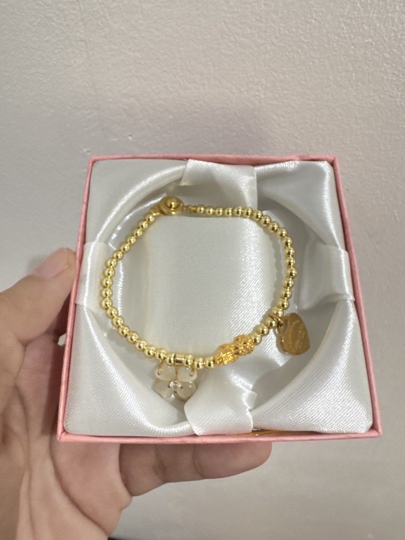 Real Gold 18k Piyao Bracelet (Category: Other Accessories) located in Pasig City. Submitted by ronabels01 (Listing ID 1463940624, Image 3). Description: .