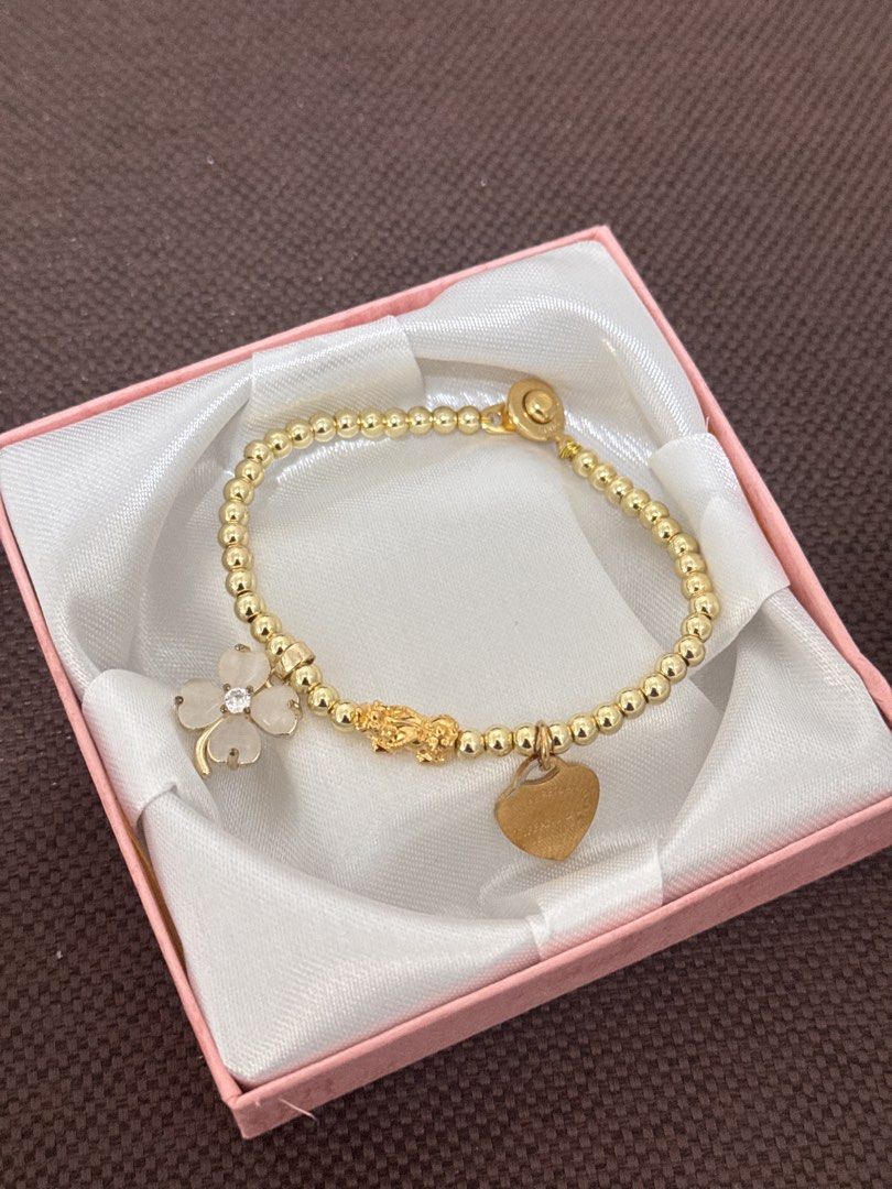 Real Gold 18k Piyao Bracelet (Category: Other Accessories) located in Pasig City. Submitted by ronabels01 (Listing ID 1463940624, Image 2). Description: .