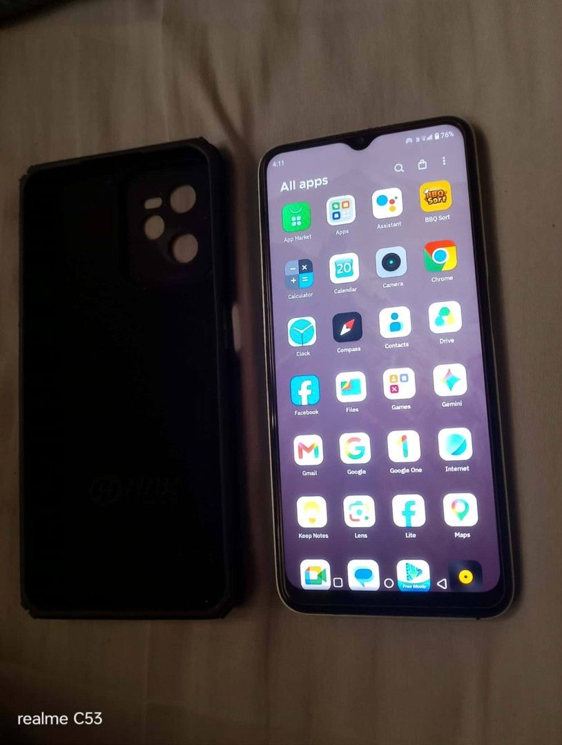 Realme C35 (Category: Realme) located in Manila. Submitted by yvenshane (Listing ID 1463948124, Image 2). Description: Issue Replaced LCD may crack ng unti sa taas negotiable.