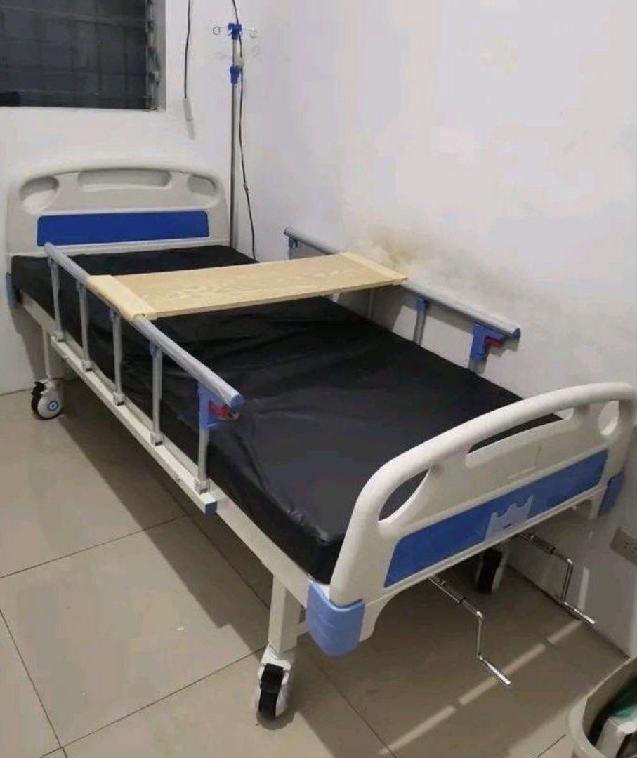 Hospital bed and Red 4-Wheel Walker (Category: Wheelchairs) located in Quezon City. Submitted by lalizza10 (Listing ID 1463969097, Image 3). Description: Barely used and in good condition - Hospital Bed - Walker with Seat & Brakes P11,500 (Negotiable) * Mode of Payment: Online payment, Cash • Delivery: Lalamove or LBC (shipping/ delivery fee shouldered by buyer), or Pick up • Location: Sabang, Dasmariñas Cavite 1 PM me for more details, photos!.