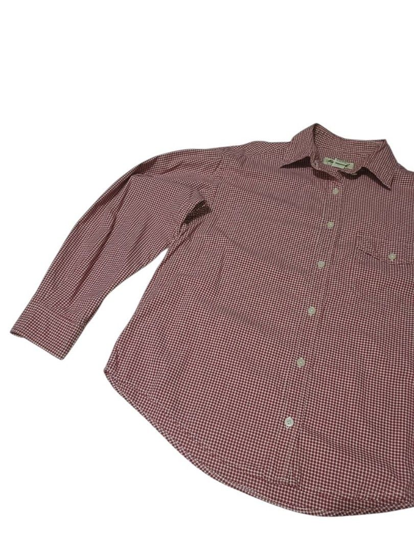 Red Checkered Polo Longsleeve (Category: Tshirts & Polo Shirts ) located in Taguig. Submitted by wst.fnds (Listing ID 1464109471, Image 2). Description: Red Checkered Polo Longsleeve - Button Up - Button Pocket - Boxy Fit/crop (Dimes) Width - 21 Front length - 24.5 Back length - 25.5 Condition: - Excellent Condition - 10/10 WEST REMBO TAGUIG📌 199A Mansanas St. Blk. 7 •Meet up around Taguig/Makati •No Cash on Delivery (COD) for those who order on