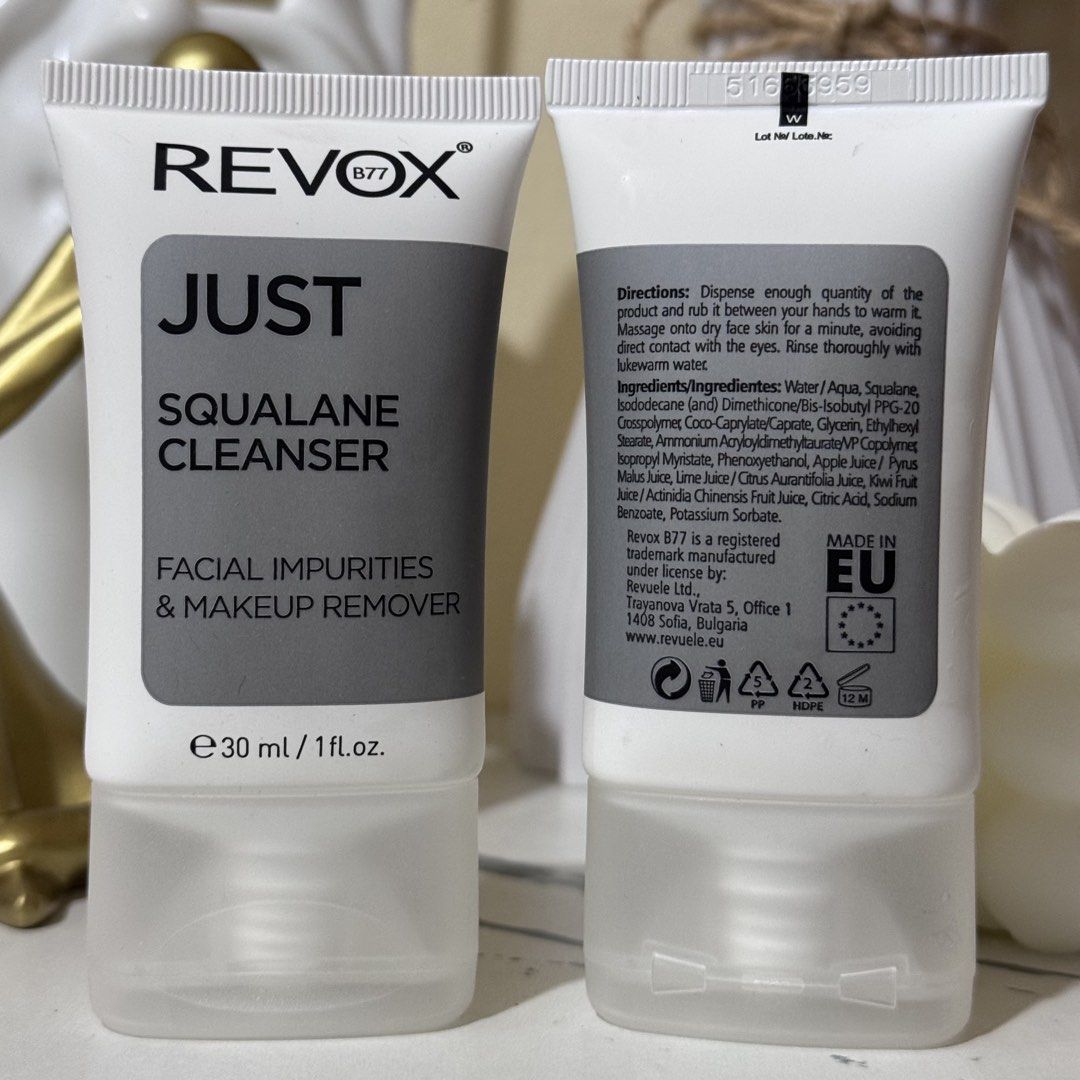Revox Squalane Cleanser (Category: Face Care) located in Batangas. Submitted by maria0808 (Listing ID 1464120126, Image 1). Description: .