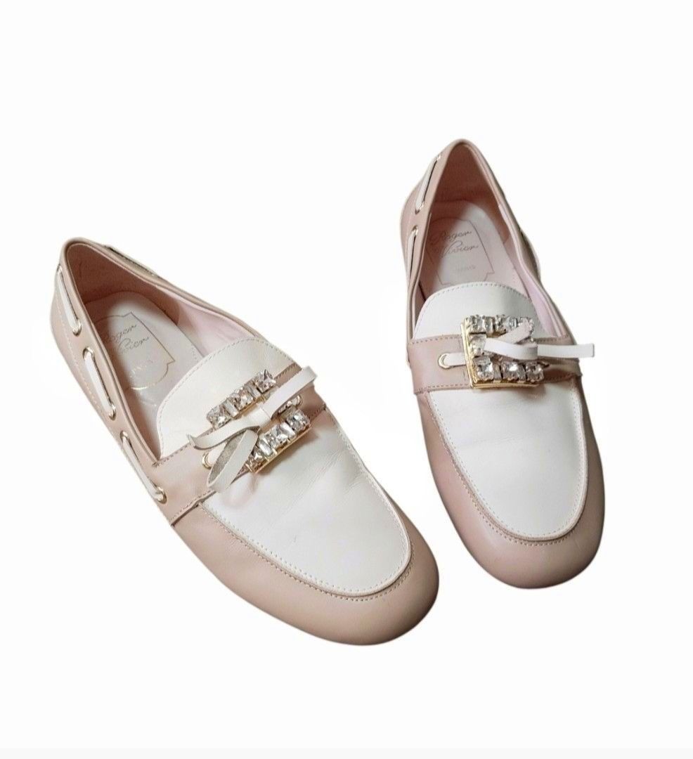 Rogier Vivier Leather Loafer. (Category: Sneakers & Footwear) located in Caloocan City. Submitted by modishthriftstore (Listing ID 1463653583, Image 2). Description: Price dropped Size 6 Like New Condition, Slightly Used yes available, no need to ask Complete gems loc: Rainbow Village 5 North Caloocan.