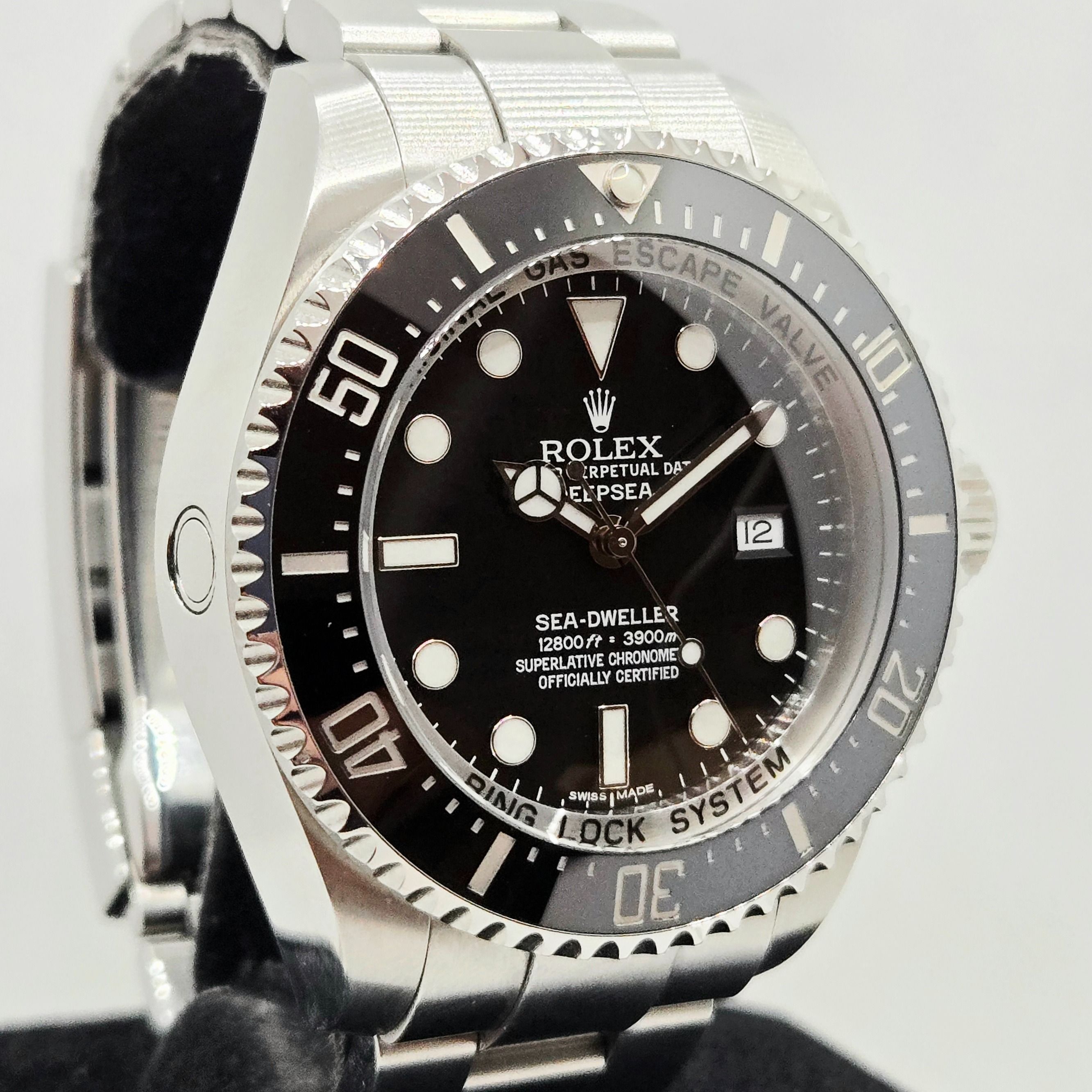 Rolex Deepsea Black (116660) (Category: Watches) located in Singapore. Submitted by thewatchroom (Listing ID 1464018783, Image 2). Description: Search thewatchroombencoolensg on T for exclusive deal **Complete Set with Tag Rolex Deepsea Black (116660) G Series Dated 2013 Come with Box , Cert and 1 Year Inhouse Warranty Our mode of payment can made by cash , paynow or 1 time credit card payment of 2.3% We are located at 180 bencoolen Street #01-94