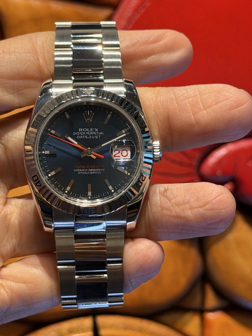 Rolex Turn-o-graph 116264 (Category: Luxury Watches) located in Makati City. Submitted by jktheexplorer (Listing ID 1463992234, Image 1). Description: Rolex Turn-o-Graph 116264.