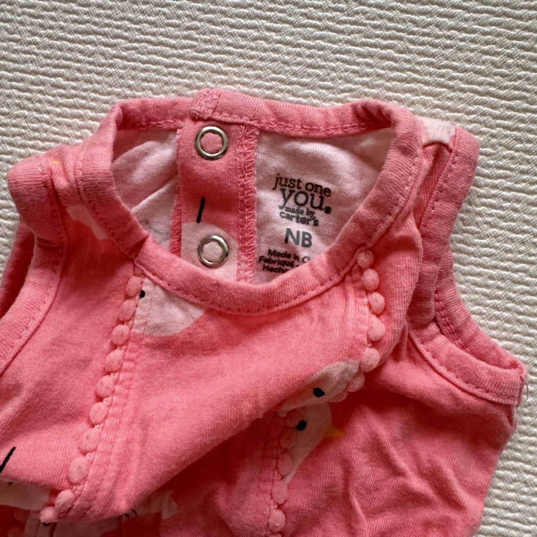 Romper for Newborn (Category: Babies & Kids Fashion) located in Pasay City. Submitted by littlebebekidsstuff (Listing ID 1463974911, Image 2). Description: Size: NB, can also fit preemie 100% cotton Worn once by my baby.