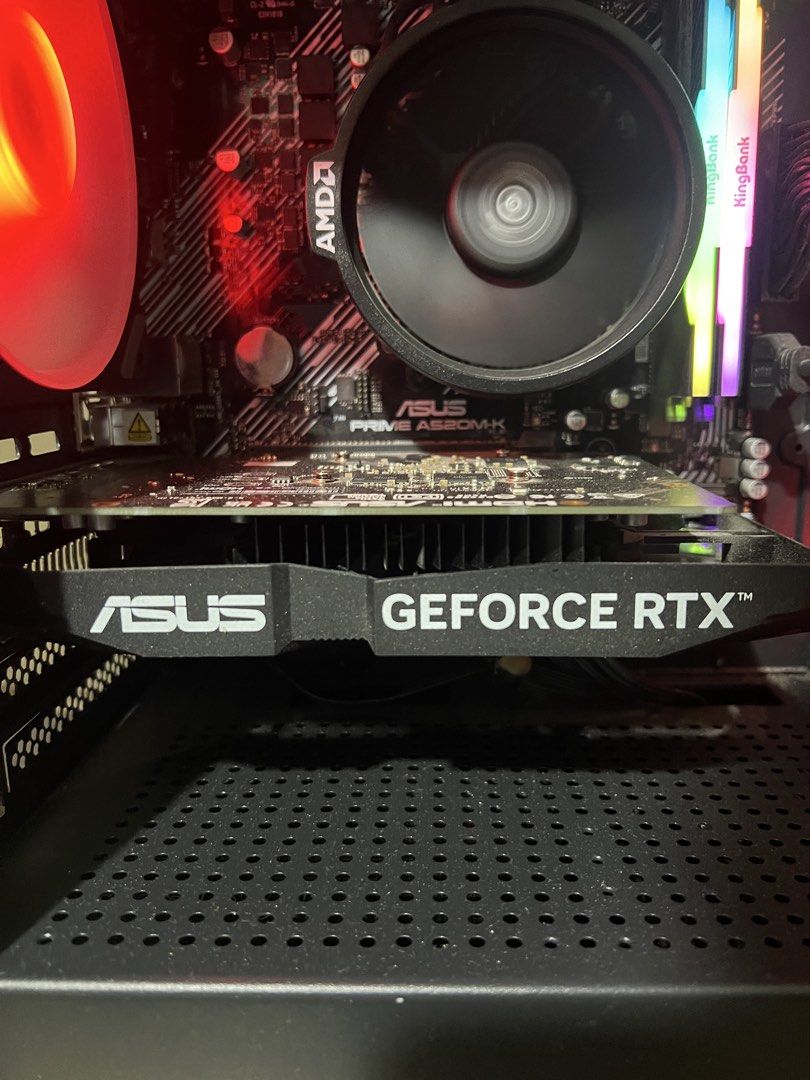Ryzen 5 5500, RTX 3050 System Unit (Category: Desktops) located in Quezon City. Submitted by moseyyyyy (Listing ID 1463973586, Image 2). Description: Selling my main pc because I got a work laptop and di na nagagamit Specs: • Processor (CPU): AMD Ryzen 5 5500 (6 Cores / 12 Threads) • CPU Cooler: AMD Wraith Stealth Stock Cooler • Graphics Card (GPU): ASUS NVIDIA GeForce RTX 3050 6GB GDDR6 • Motherboard: ASUS Prime A520M-K (AM4 Socket) • Memory (RA