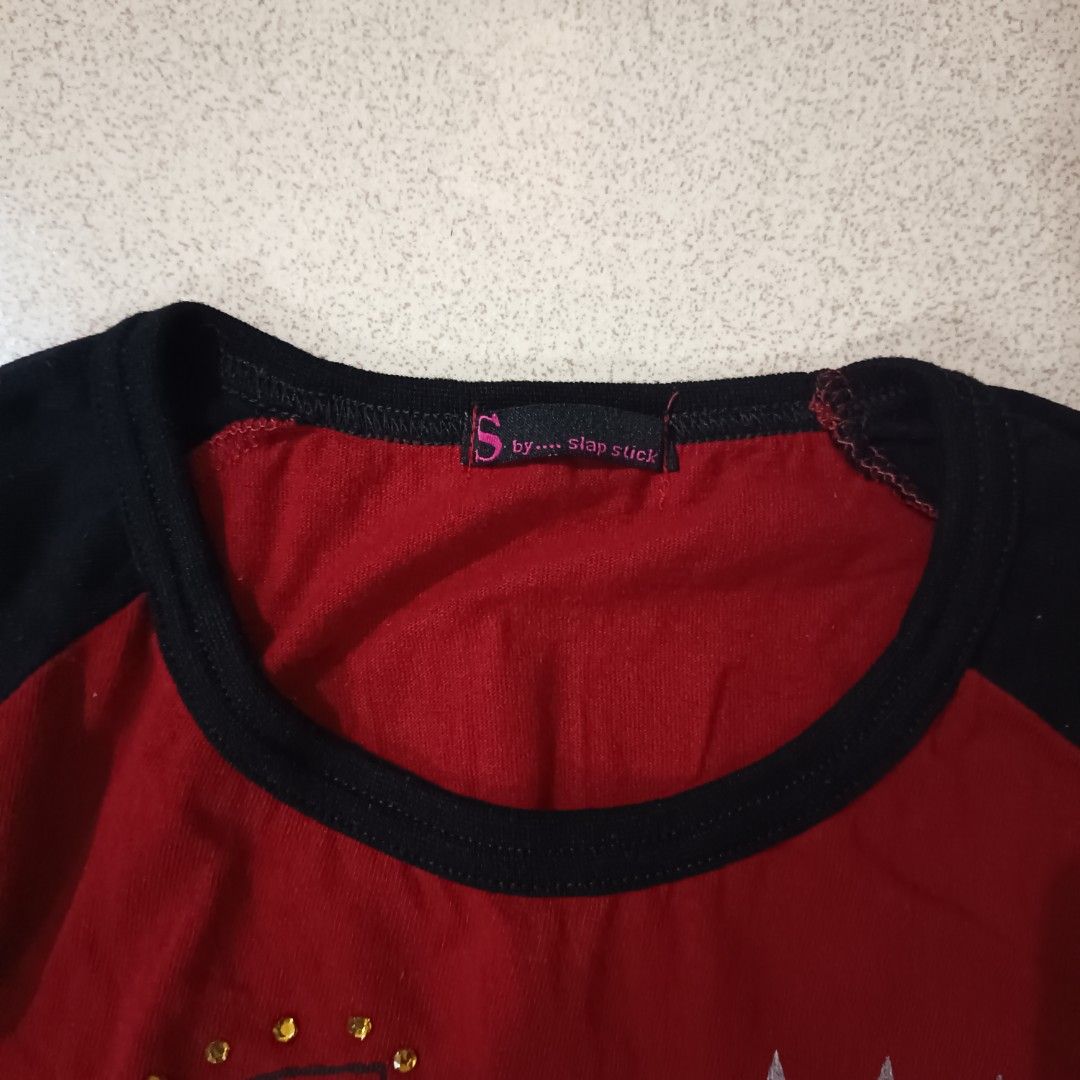 S by Slap Stick | Y2K Emo Grunge Top (Category: Longsleeves) located in Adams. Submitted by luckygirl.closet (Listing ID 1464028515, Image 3). Description: s-m good as new no issues vintage japanese y2k brand.