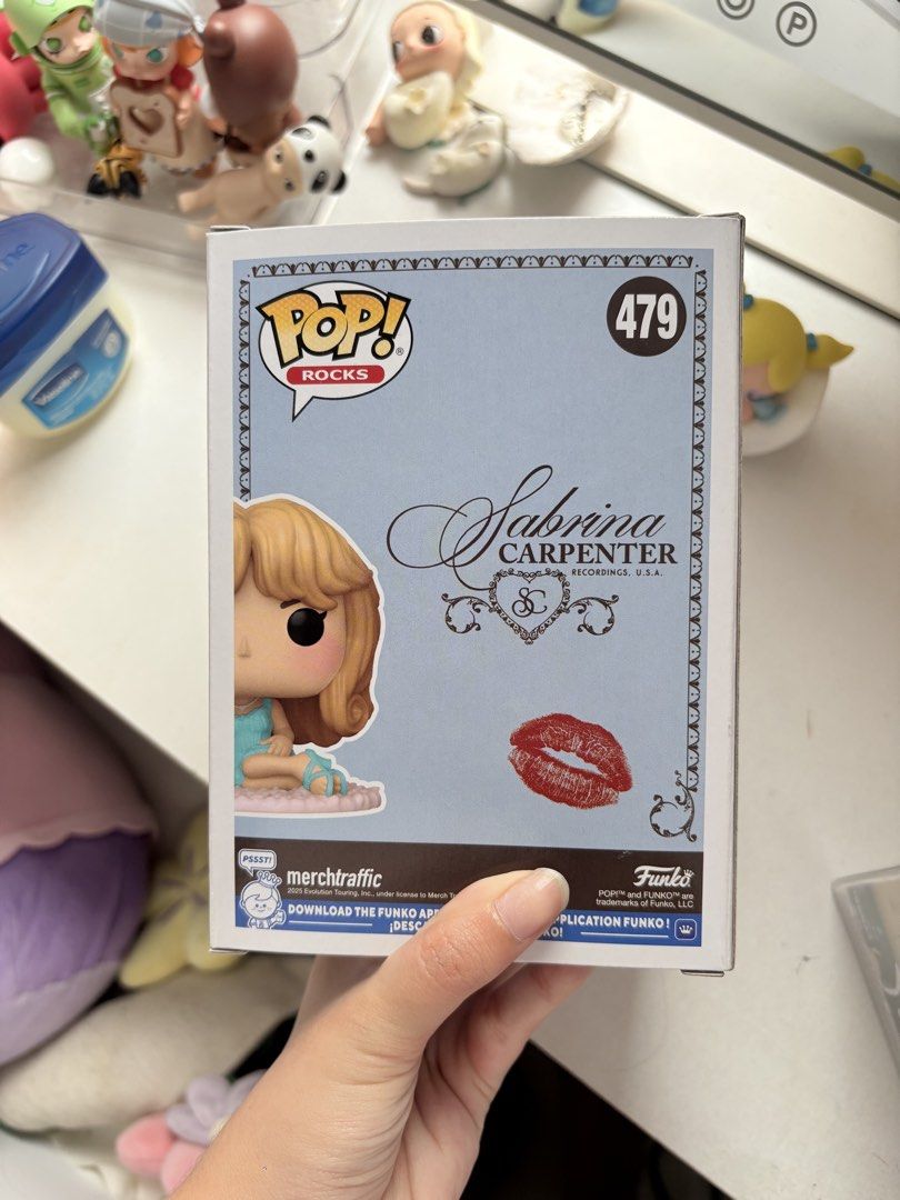 SABRINA CARPENTER FUNKO POP (Category: Figurines & Statues) located in Manila. Submitted by willowsbags (Listing ID 1463941861, Image 3). Description: - price is still nego! - in good condition, never been taken out of the box - no flaws - 10/10 rfs: dupe copy mop: bank / gcash mod: lalamove .