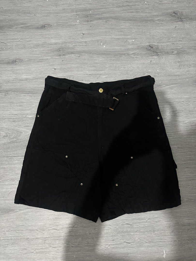 sacai x carhartt double knee (Category: Shorts) located in Digos. Submitted by ken18_hawk (Listing ID 1464049575, Image 2). Description: Sacai X Carhartt double knee 32x20 no issues good condition excellent condition color rate 10/10 .