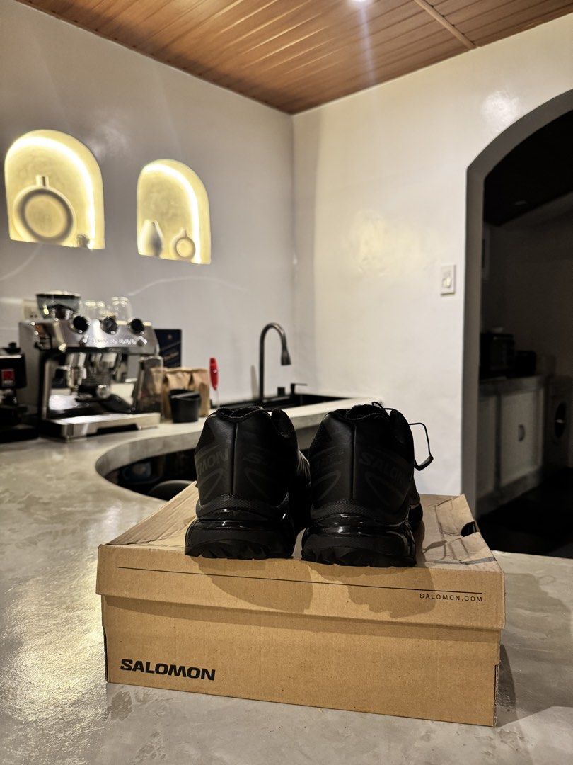 Salomon XT-6 Black Phantom (Category: Sneakers) located in Manila. Submitted by thevintage90_sretro. (Listing ID 1464059944, Image 3). Description: Declutter sale! Salomon XT-6 Black Phantom size 10 complete with og box good condition Retail price: 12,990 Selling for: 8,499 only for faster transaction pls vber 09 28 440 11 61 thanks.