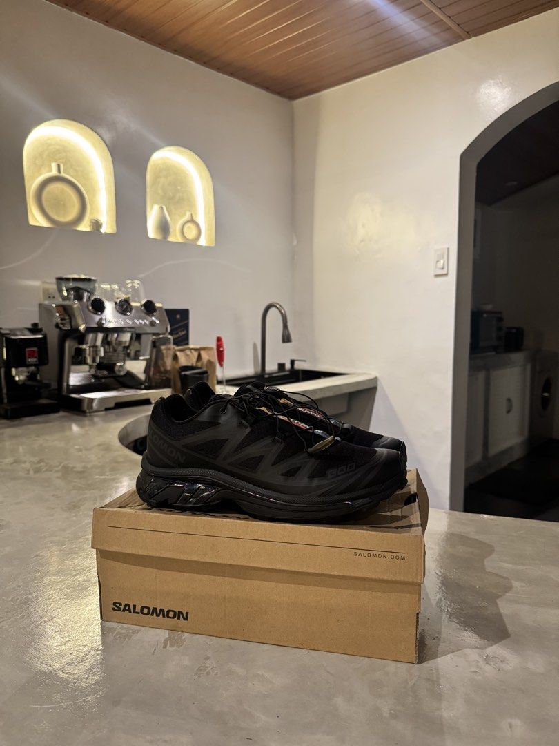 Salomon XT-6 Black Phantom (Category: Sneakers) located in Manila. Submitted by thevintage90_sretro. (Listing ID 1464059944, Image 1). Description: Declutter sale! Salomon XT-6 Black Phantom size 10 complete with og box good condition Retail price: 12,990 Selling for: 8,499 only for faster transaction pls vber 09 28 440 11 61 thanks.
