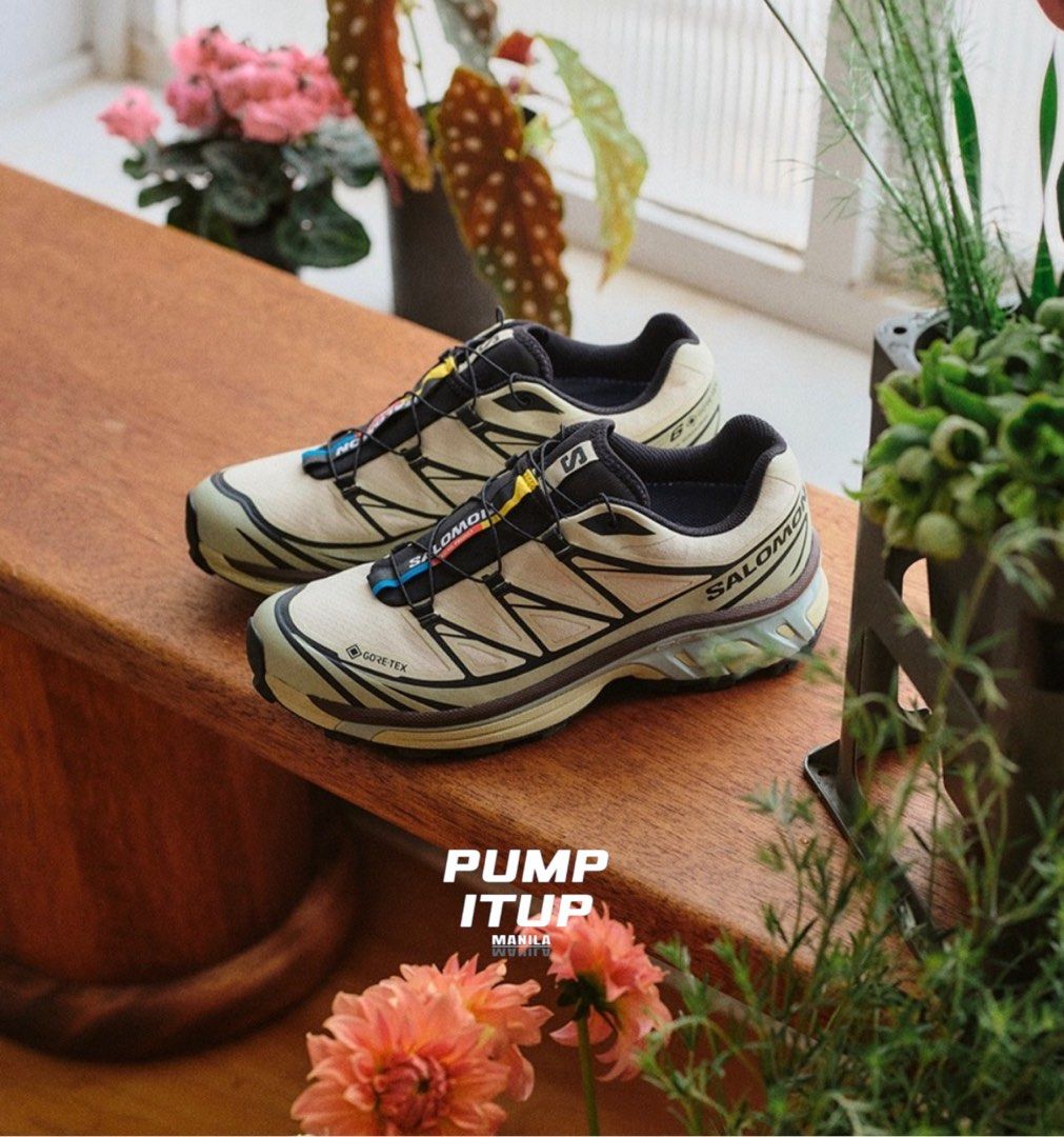 Salomon XT6 Goretex ‘Aspargus Green Tea’ (Category: Sneakers) located in Quezon City. Submitted by pumpitupmnl (Listing ID 1464034683, Image 1). Description: Salomon XT6 Goretex ‘Aspargus Green Tea’ Brandnew | 100% Legit | Conplete Sizes: 4 - 11 US (Mens) Sizes: 5 - 12 US (Womens) Price. ₱12,495 - ₱13,995 - Money back guarantee if proven fake - Open for Lay-away 📍Manila / Quezon City / Caloocan IG and FB: @pumpitupmnl (verified only) We ship / d