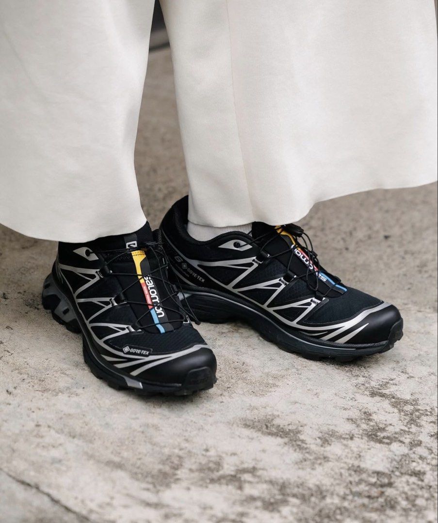 Salomon XT6 Goretex ‘Black Silver’ (Category: Sneakers) located in Quezon City. Submitted by pumpitupmnl (Listing ID 1464035977, Image 3). Description: Salomon XT6 Goretex ‘Black Silver’ Brandnew | 100% Legit | Conplete Sizes: 4.5 - 12 US (Mens) Sizes: 5.5 - 10 US (Womens) Price. ₱13,995 - ₱14,495 - Money back guarantee if proven fake - Open for Lay-away 📍Manila / Quezon City / Caloocan IG and FB: @pumpitupmnl (verified only) We ship / deliver n