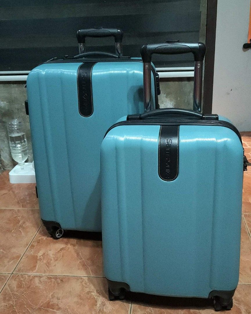 Samsonite luggage New (Category: Luggage) located in Manila. Submitted by vtravelite.18 (Listing ID 1463942569, Image 1). Description: Samsonite luggage For sale Brand New Light weight Spinner International lock 2colors available 3 size's Available Price Small 8500 Medium 9500 Large 10500.